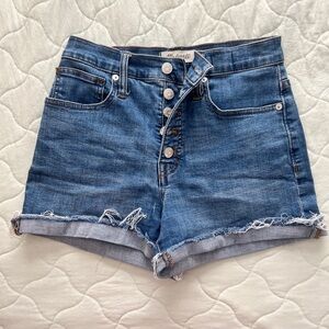 Madewell Classic Blue Jean Shorts